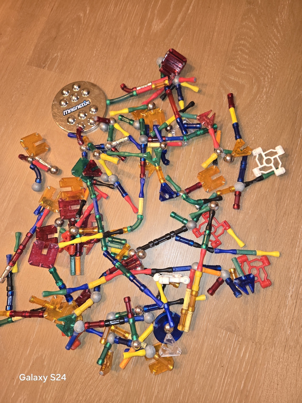 Magnetix Building Set - Multicolor Kids Construction Toy Vintage